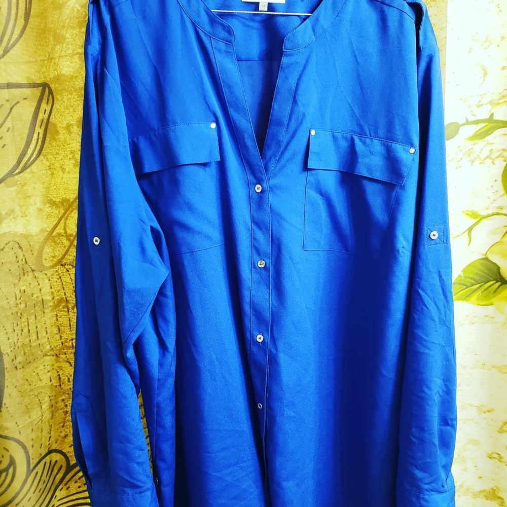 Plus Size Calvin Klein Blouse 3X.